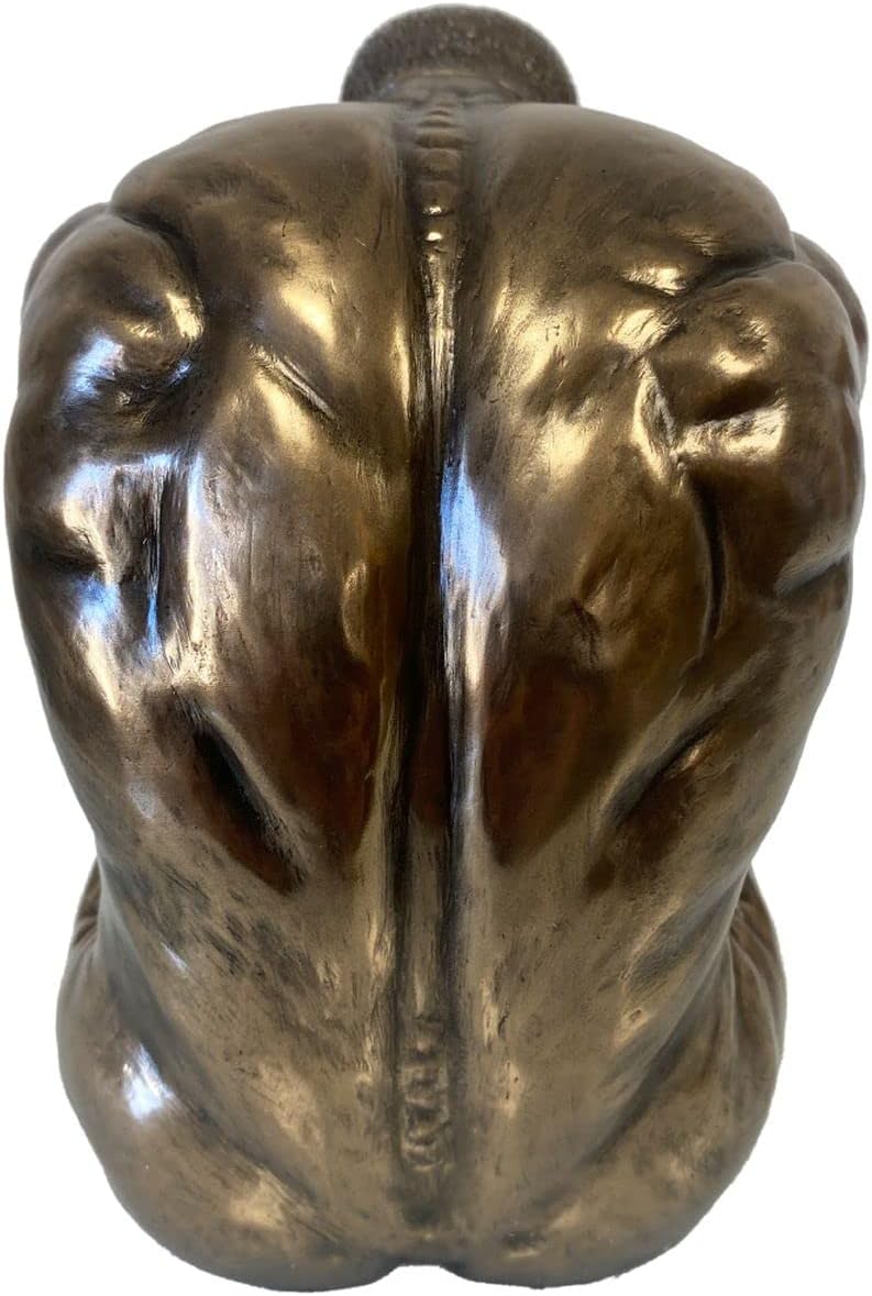 Body Talk Skulptur Akt - Mann, sitzend (L)