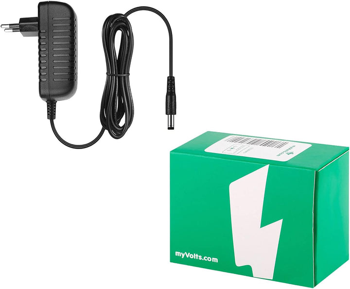 MyVolts 12V EU-Netzteil kompatibel mit Akai MPC Renaissance Controller - mit Verlängerungskabel und