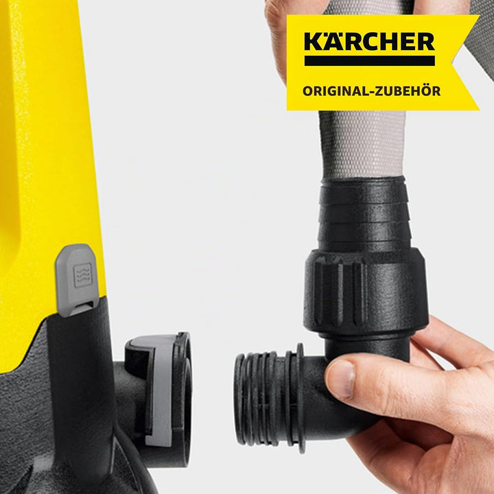Kärcher SP 16.000 Dual flachsaugende Schmutzwasser-Tauchpumpe &amp; Gewebeschlauchset 1, 1/4 Zoll (10 m)