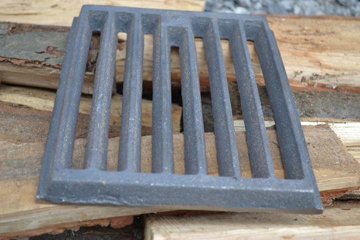 SEZAM 24 x 18,8 cm Gussrost Ofenrost Ascherost Gussrost verschiedene Durchmesser, Kaminrost passend