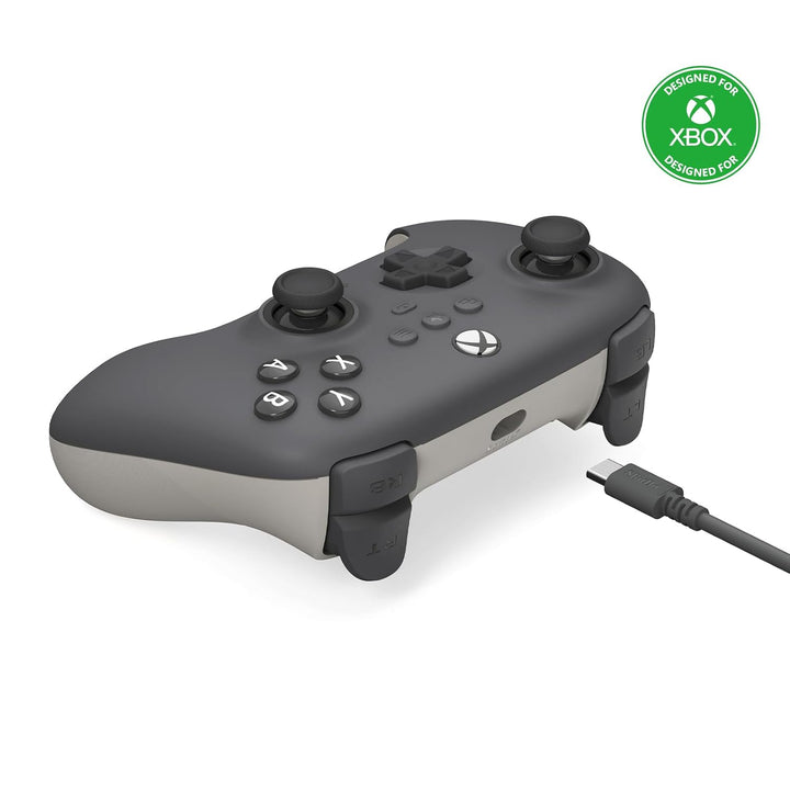 8bitdo Ultimate C Wired Controller for Xbox, RGB Lighting Fire Ring and Hall Effect Joysticks, Compa