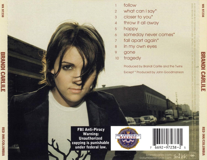 Brandi Carlile, Audio-CD