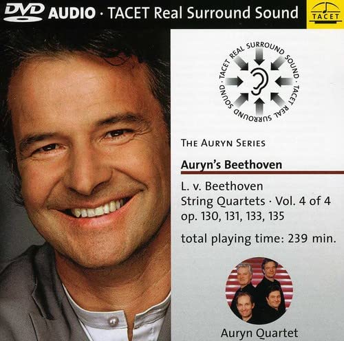 Beethoven: String Quartets Op. 130,, Audio-DVD