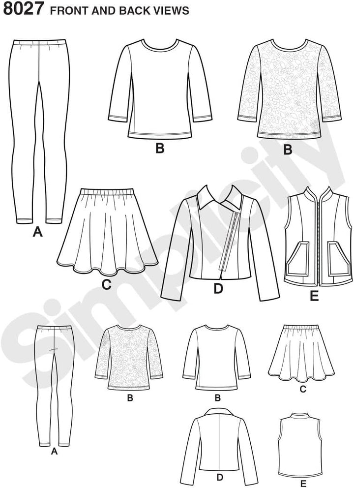 Simplicity 8027hh Kind &