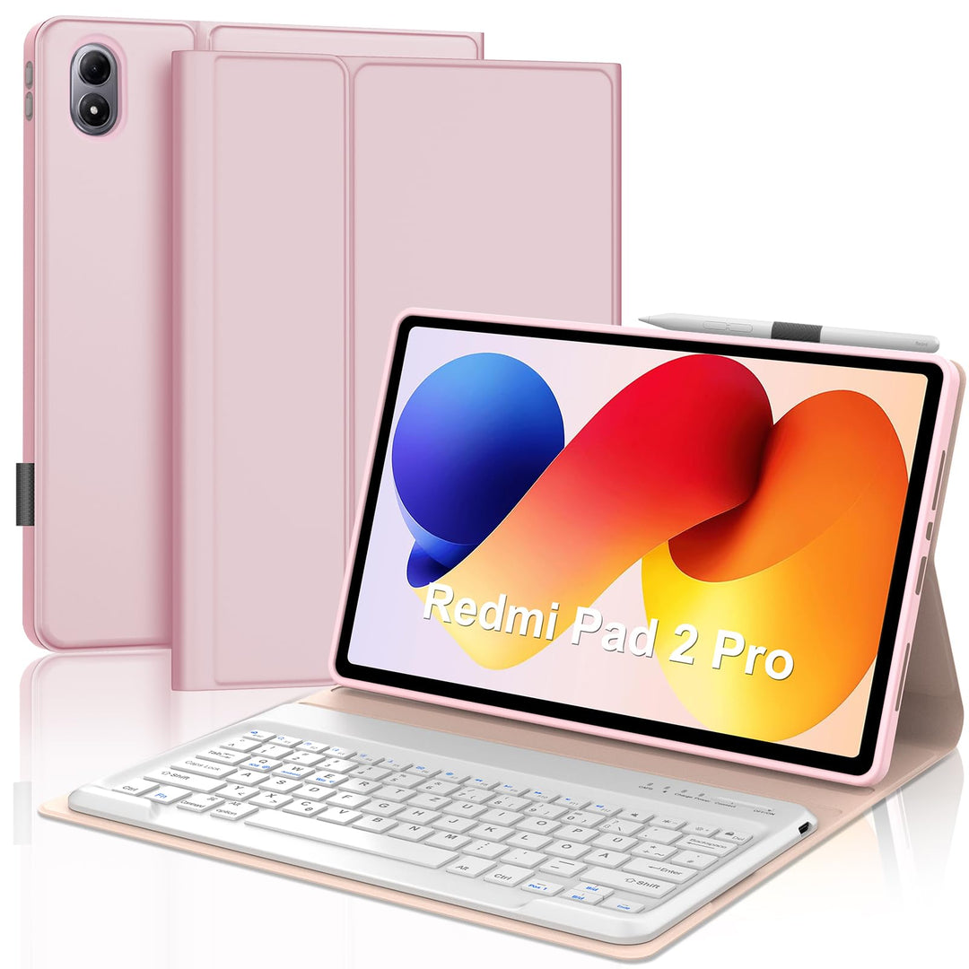 Tastatur für XIAOMI REDMI Pad 2 Pro 12.1 Zoll 2025/Redmi Pad Pro 2024