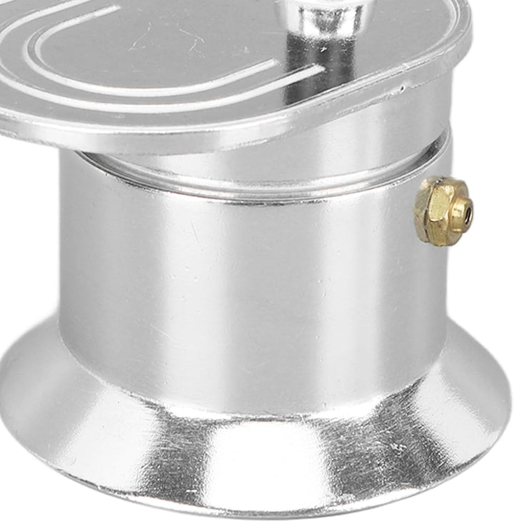 Moka Espressokocher 50 ml Edelstahl 1 Tasse Einrohr