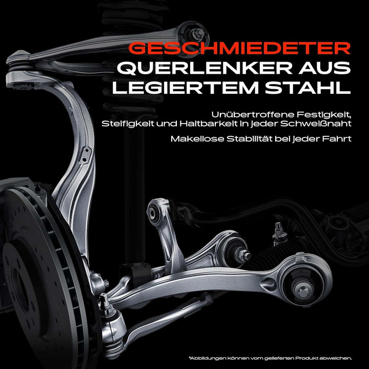 Frankberg 2x Querlenker Vorderachse Unten Kompatibel mit C-Klasse 2000-2008 CLC-Klasse 2008-2011 CLK