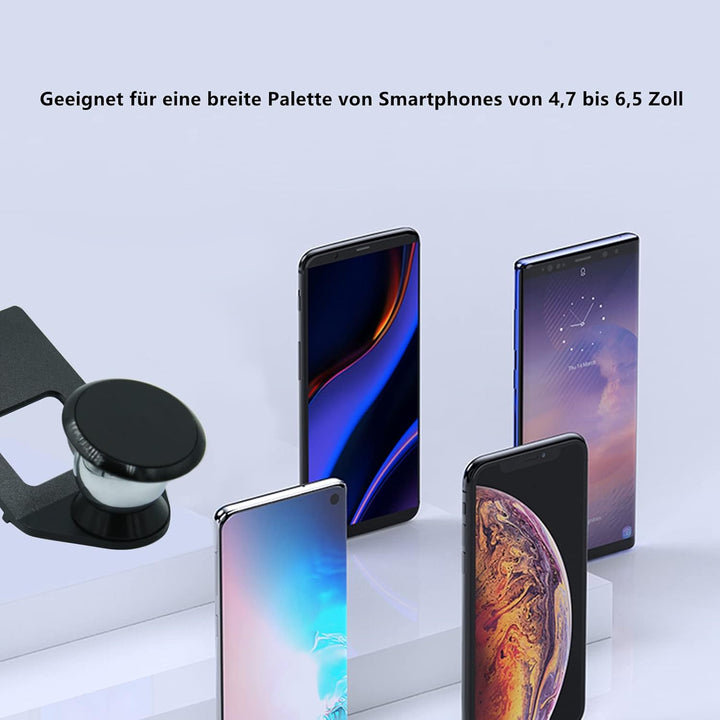 Magnet Handyhalterung kompatibel mit VW Golf 7 MK7 GTI Variant R R-line geeignet für Smartphone und