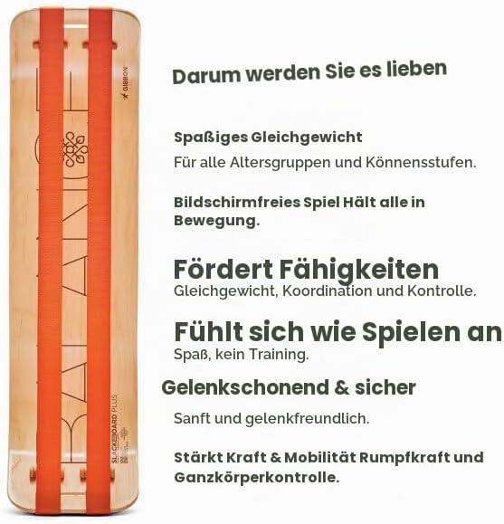GIBBON SlackBoard – GiBoard Balance Board – Geschenk für Kinder &amp; Erwachsene – 1 &amp; 2 Linienoptionen