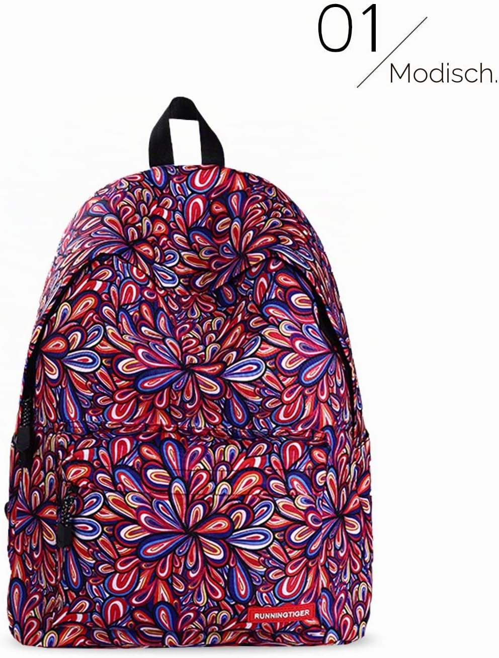 FANDARE Schulrucksack Galaxy Schultasche Junge Mädchen Rucksäcke Schulranzen mit Mäppchen Teenager T
