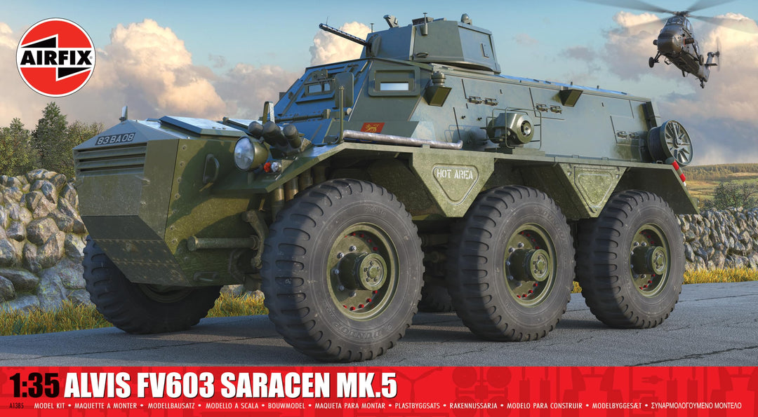 Airfix 981385-1/35 Alvis Saracen Mk.5 - Massstab 1:35