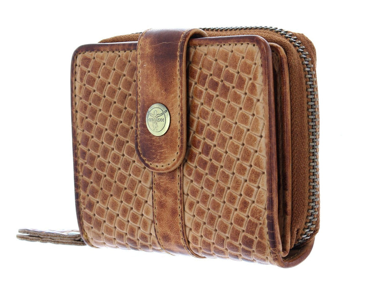 Chiemsee Geldbörse Echt Leder Cognac Damen - 020475
