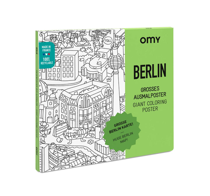 Giant Coloring Poster 70 x 100, Berlin