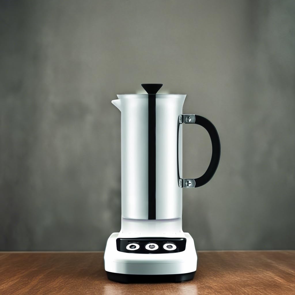 Bodum Tribute Kaffeebereiter aus Edelstahl, 100 ml, Chrom, 11352-16, Chrome