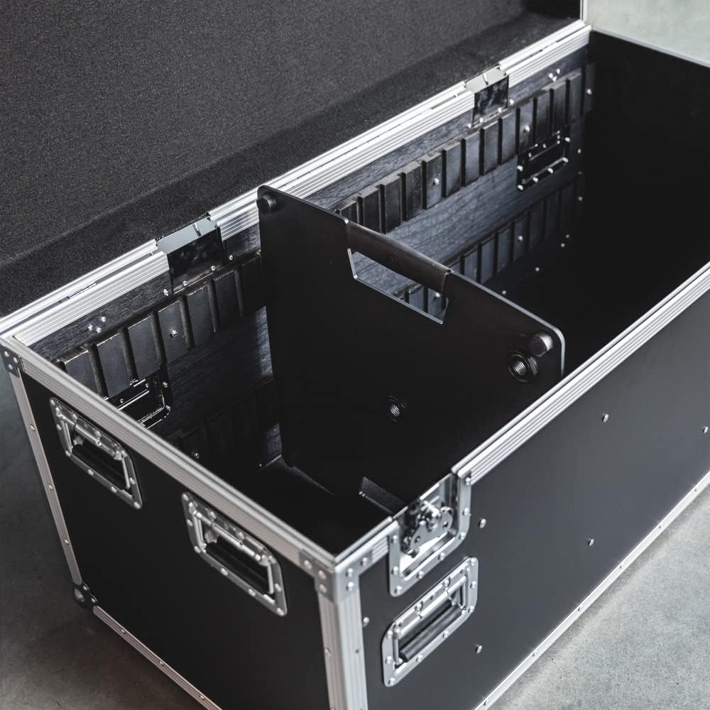 Gravity Quadratischer Touring Stahl-Standfuss mit Exzentrischer Montagemöglichkeit