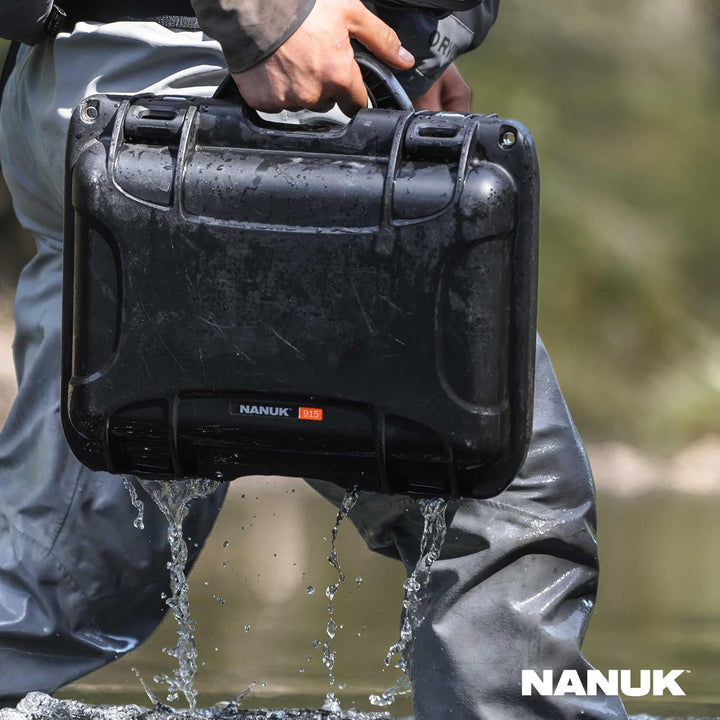 Nanuk 915 Wasserdichter Hartschalenkoffer leer - Schwarz Schwarz leer, Schwarz leer