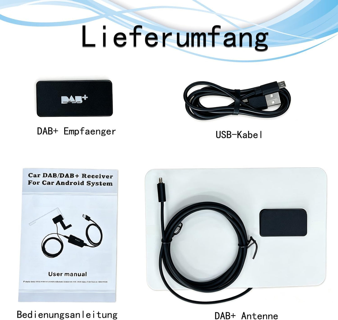 DAB+ Digitaladapter, nur passend für 8667 CAWELL Produkte