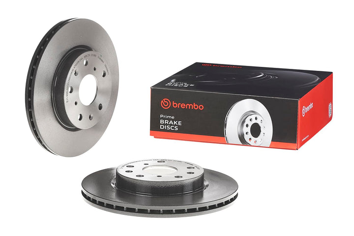 Brembo 09.A296.11 - Vordere Bremsscheibe mit UV-Lackierung