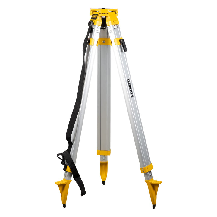 Dewalt Aluminium Stativ (5/8 Zoll Aufnahme, höhenverstellbar von 1,07 bis 1,73 m, hohe Standfestigke
