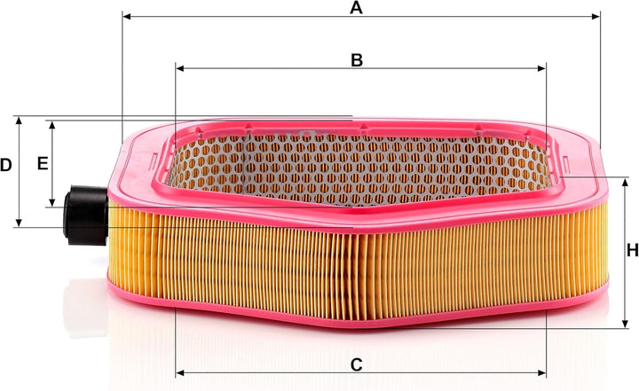 MANN-FILTER C 40 193 Luftfilter – Für PKW