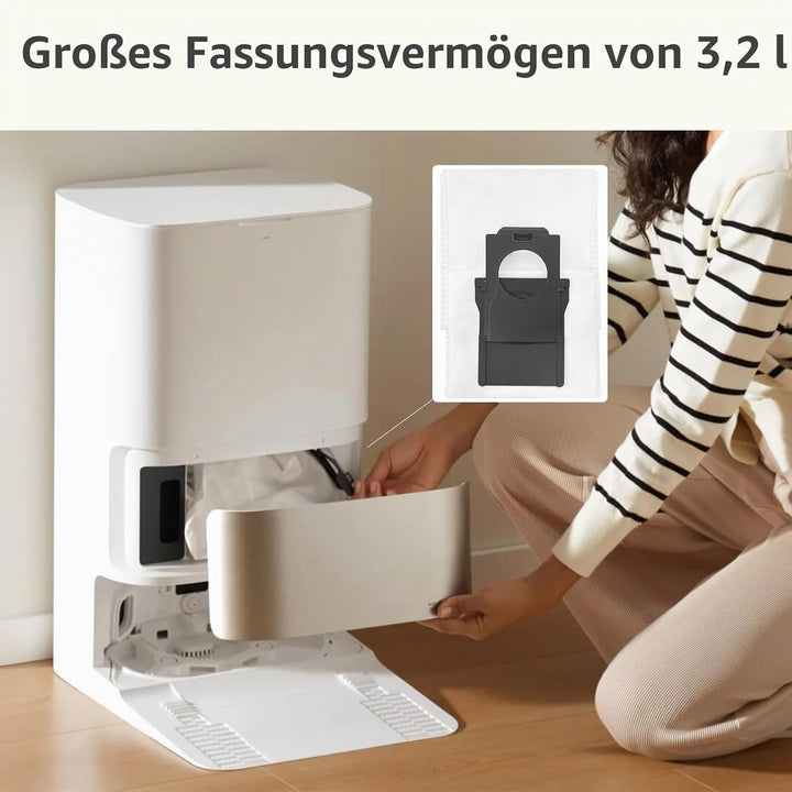 Staubsaugerbeutel für Dreame L20 L40 L50 X30 X40 X50/ Mova P10 E30 P50 Z60 12pack, 12pack