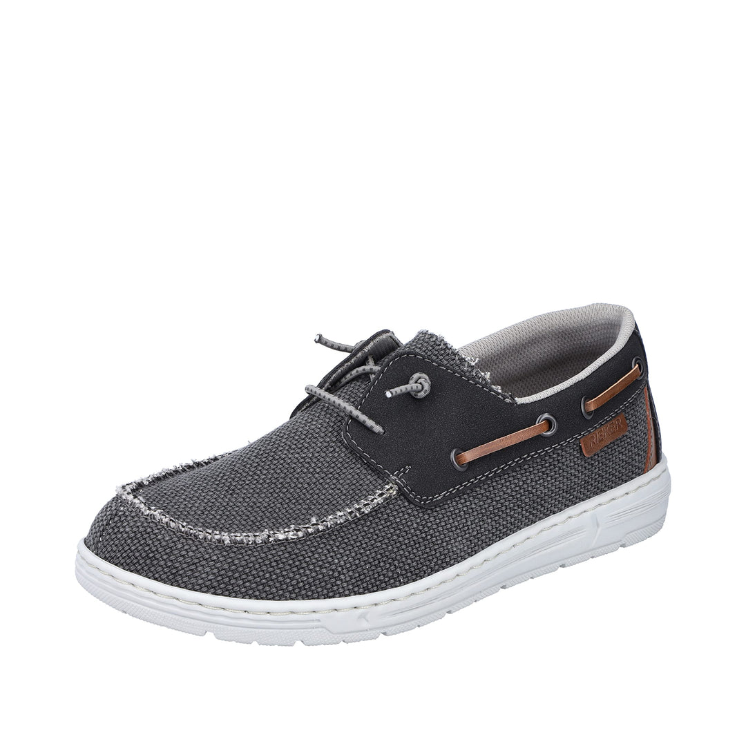Rieker Herren 08650 Slipper 41 EU Schwarz, 41 EU Schwarz