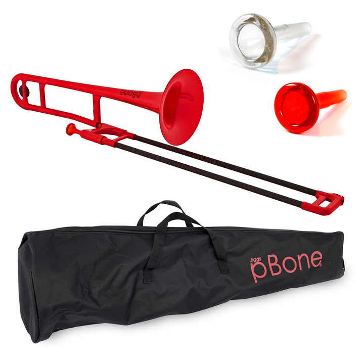 pBone 700640 Trombone rot rot Posaune, rot Posaune