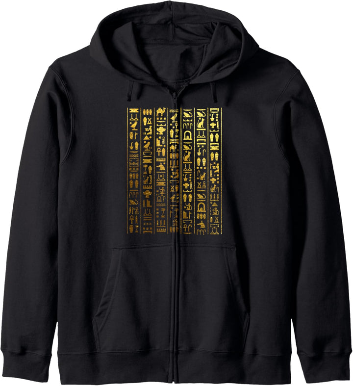Egyptian Hieroglyphics - Ancient Egypt Kapuzenjacke