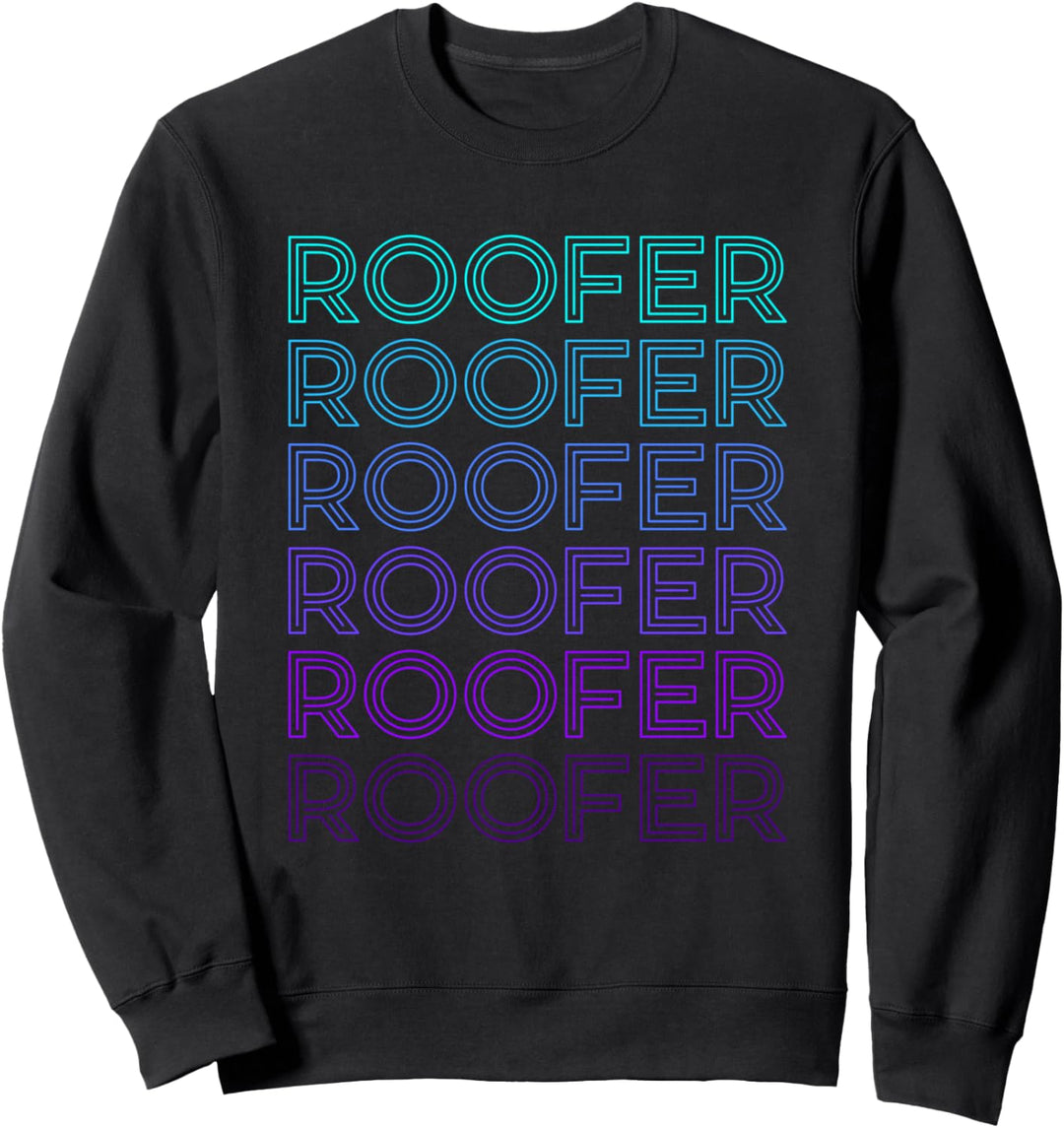 Dachdecker Retro Sweatshirt
