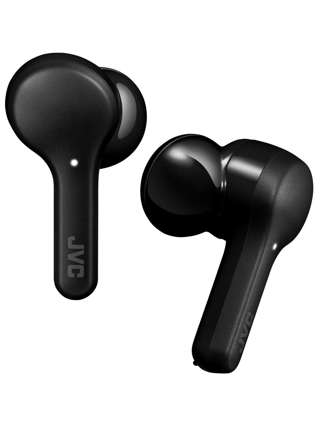 JVC HA-A8T True Wireless Kopfhörer mit Mikrofon, Schwarz, Schwarz