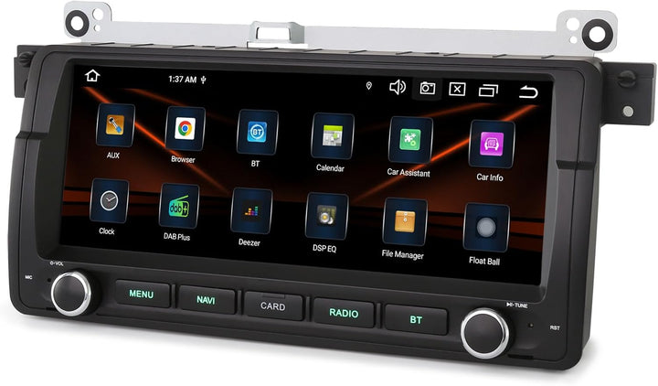 ERISIN 8-Kern 4GB+64GB 8,8 Zoll Android 16 Autoradio Bluetooth GPS Navigation für BMW 3er E46 318 32