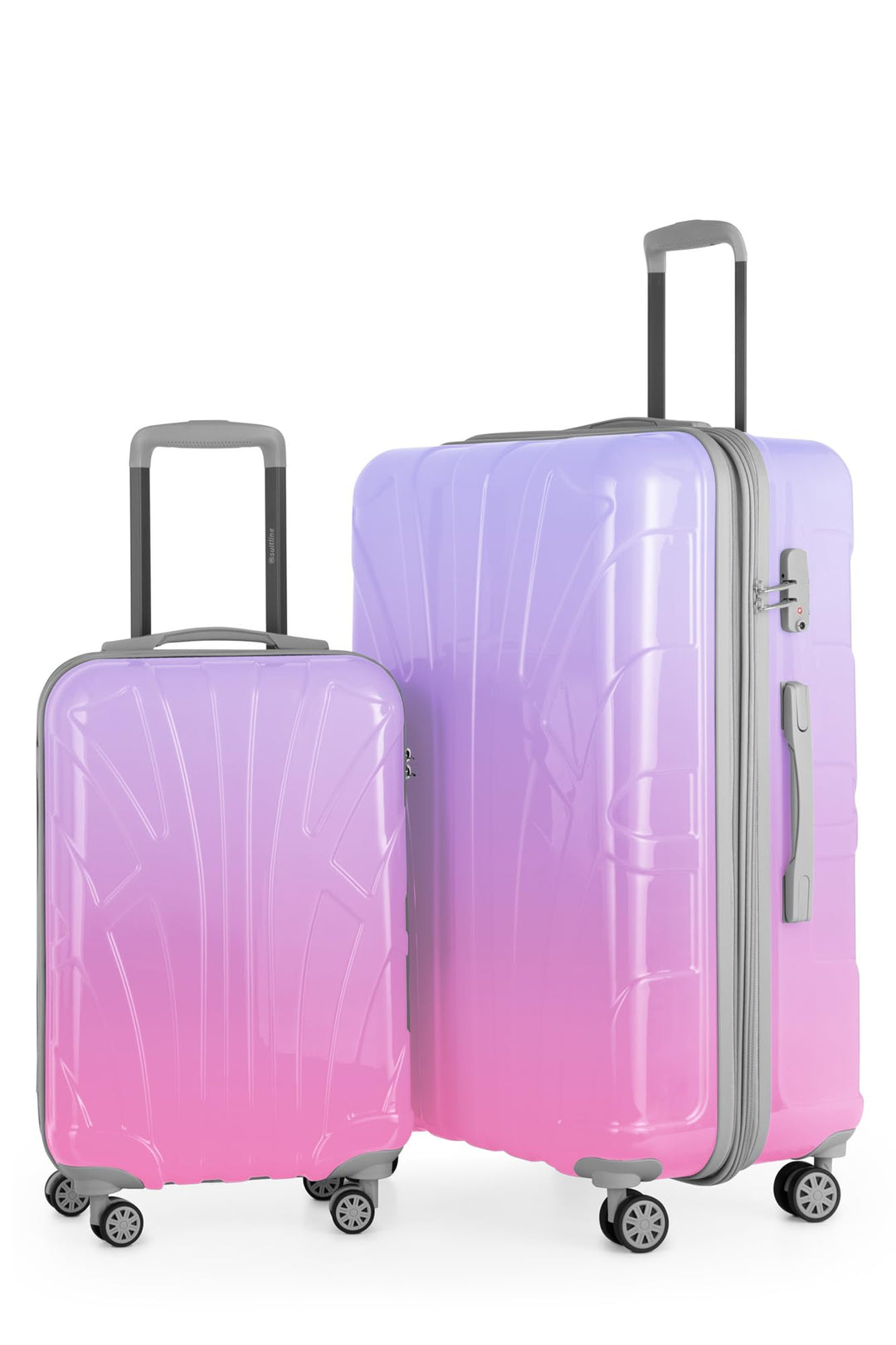 Suitline - 2er Trolley - Koffer Set Grössen Sakura 2er Set S+L, Sakura 2er Set S+L