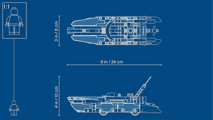 Lego 42089 Technic Rennboot