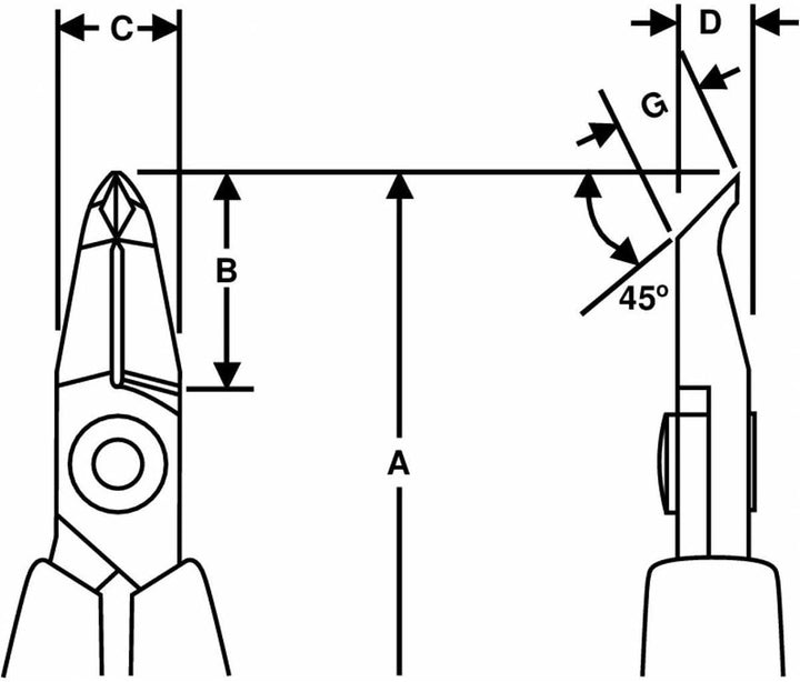 OBLIQUE CUTTER 8247
