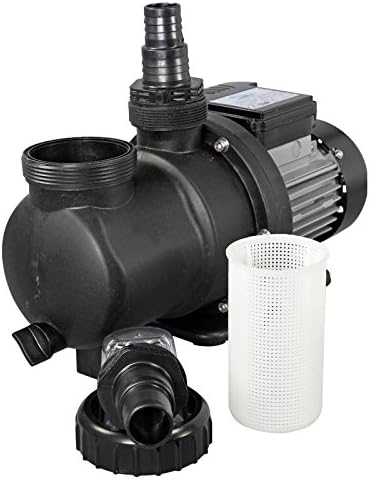 Selbstansaugende Poolpumpe SPS 50 mit Vorfilter &amp; 4,8 m³/h Umwälzleistung - Für Pools bis 20 m³ - En