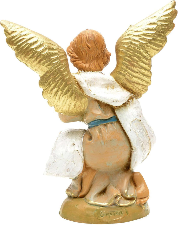 Holyart Krippenfigur Engel auf den Knien Fontanini 12 cm