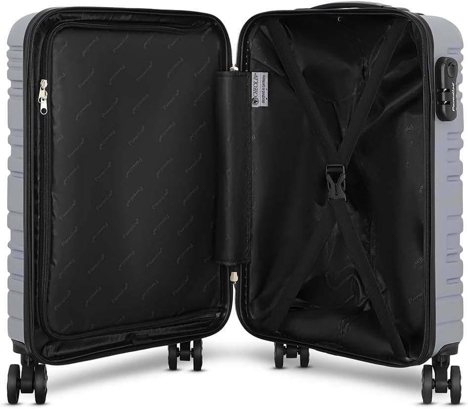 CHECK.IN Paradise Handgepäck Koffer | Hartschalentrolley mit robustem ABS-Mix mit 360° Doppelrollen