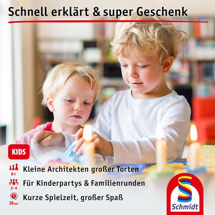Schmidt Spiele 40659 Topp die Torte!, Kinderspiel des Jahres 2025 Standardgrösse, Standardgr&amp;