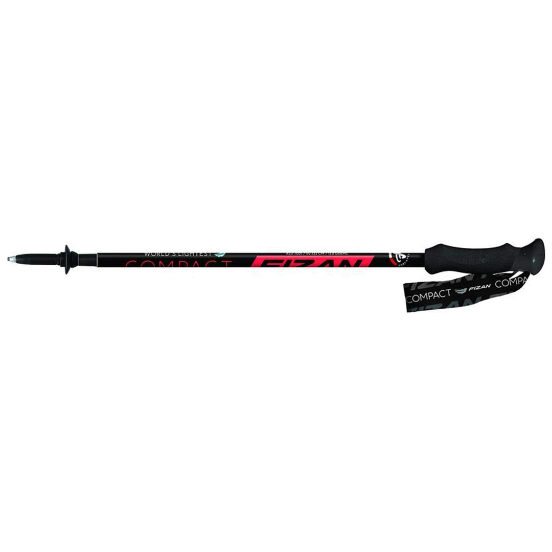 Fizan Kompaktes Laufstockpaar ONE Size RED