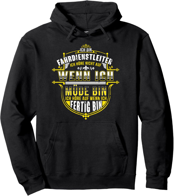 Fahrdienstleiter Geschenk - Fahrdienstleiter Pullover Hoodie
