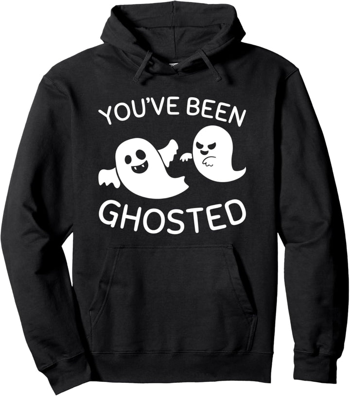 Halloween-Geisterwortspiel Du wurdest ausgepeitscht Pullover Hoodie