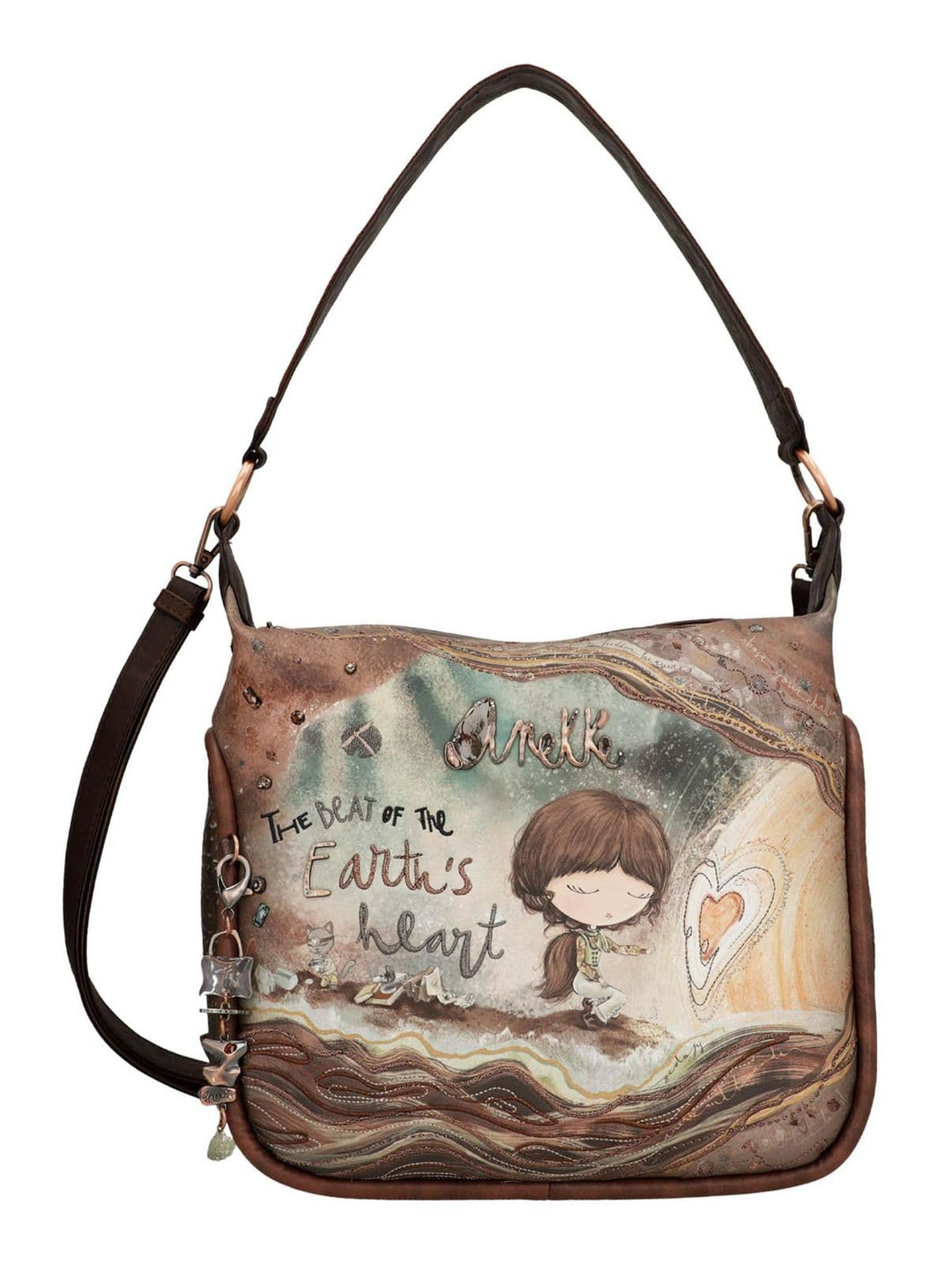 Anekke Schultertasche Umhängetasche Core Crossbody Bag Multicolor mehrfarbig