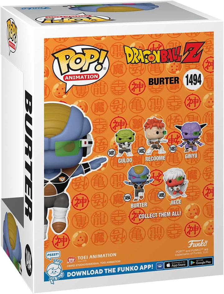 Funko Pop! Animation: Dragon Ball Z - Burter - Vinyl-Sammelfigur - Geschenkidee - Offizielle Handels