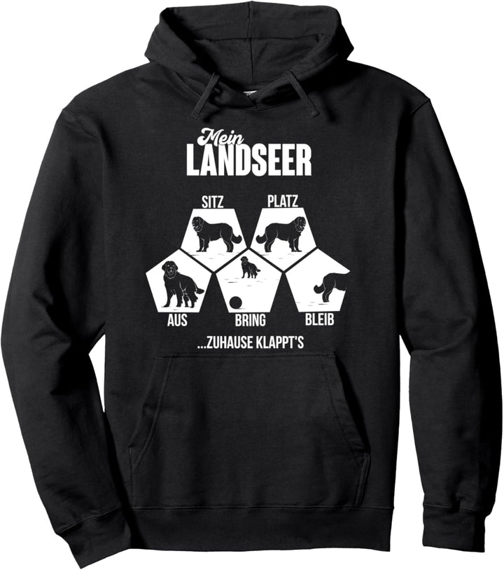 Schönes Hundebesitzer Geschenk für Landseer Pullover Hoodie