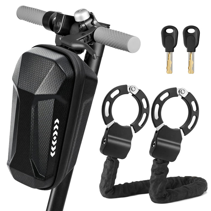 E Scooter Schloss mit Tasche 2L, E Scooter Tasche mit Schloss