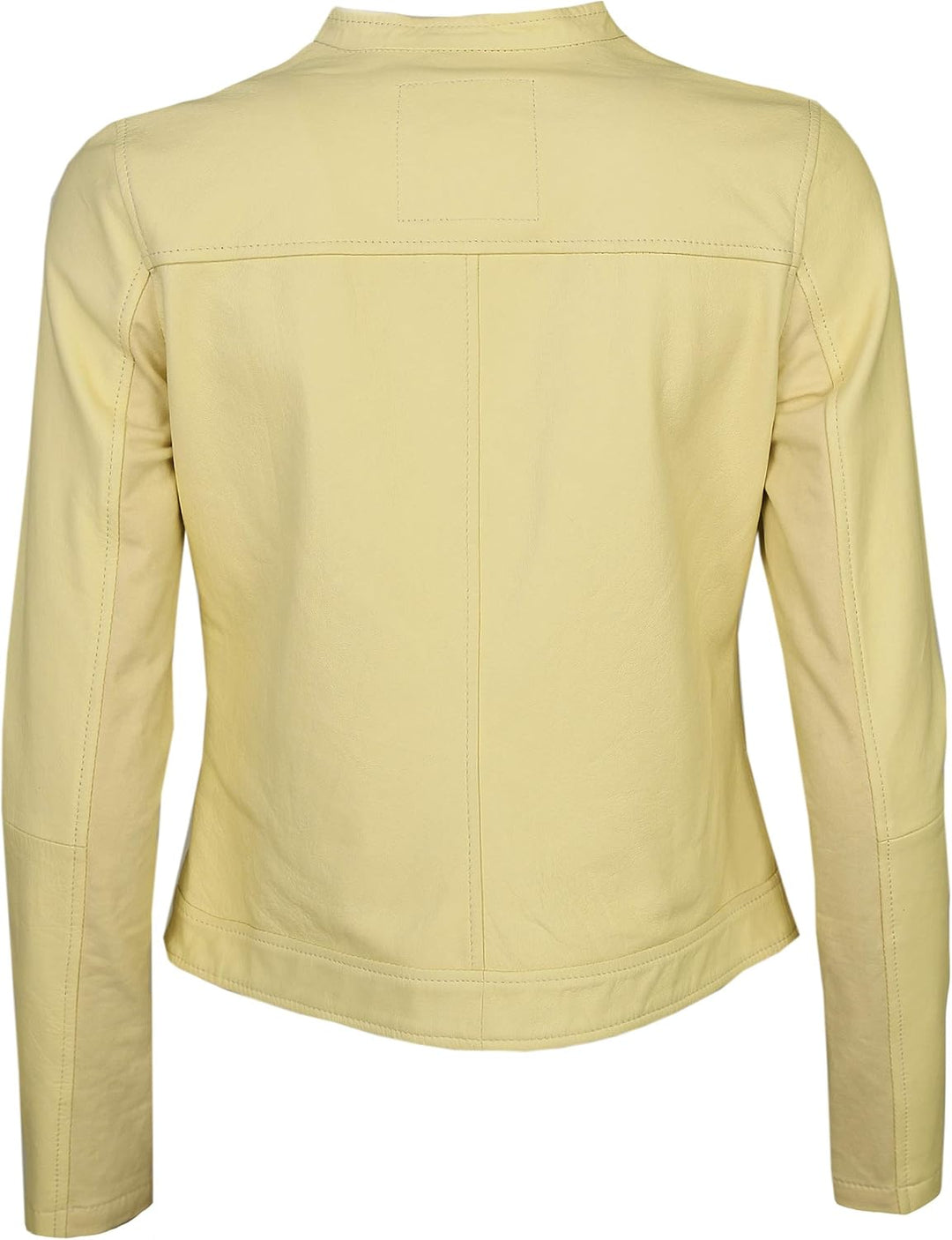 MAZE Damen Lederjacke Summerset L Gelb, L Gelb