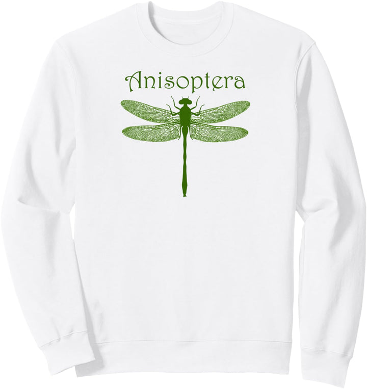 Dunkelgrüne Libelle Sweatshirt