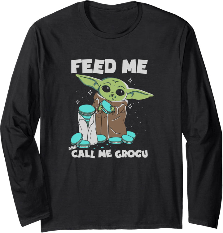 Star Wars The Mandalorian Call Me Grogu Langarmshirt