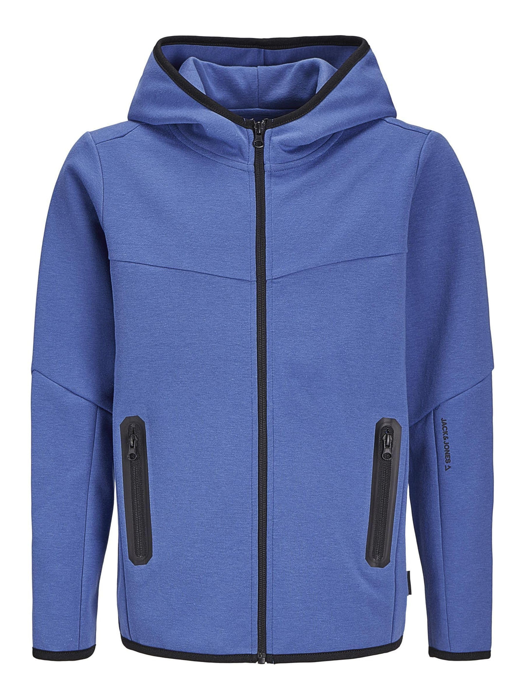 JACK &amp; JONES Boy Kapuzenjacke Einfarbig Kapuzenjacke Junior 140 Beaucoup Blue, 140 Beaucoup Blue
