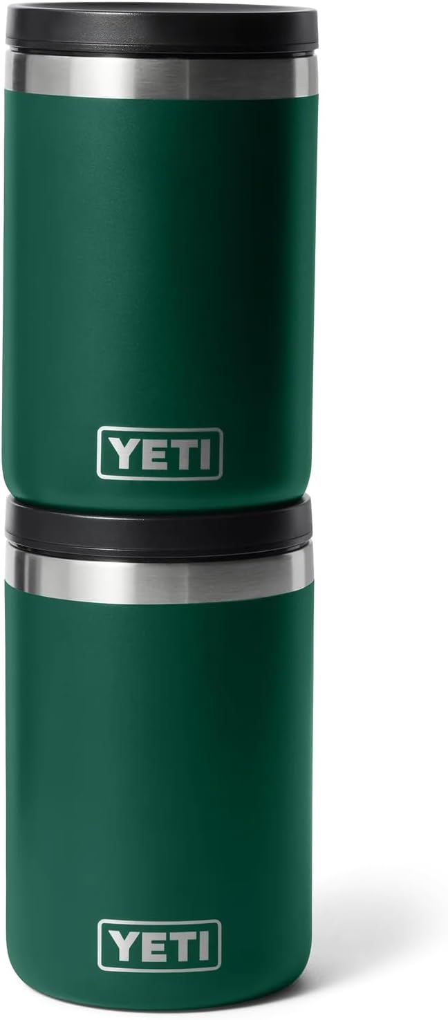 YETI Rambler Isolierter Essensbehälte, Black Forest Green, 16 oz (473 ml) Black Forest Green 16oz (4